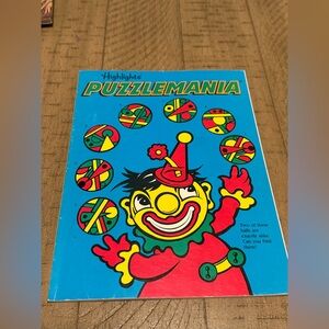 Vintage 1990 Highlights Puzzlemania Activity Puzzle Book NEW